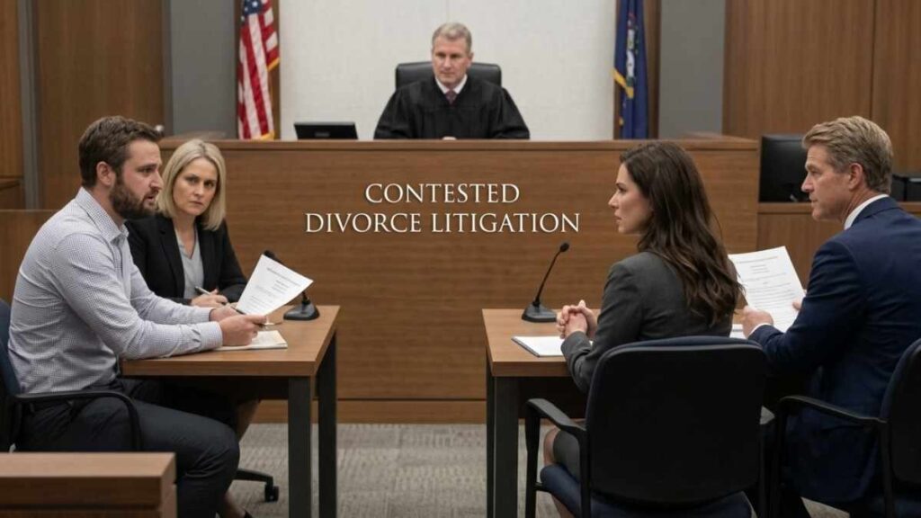Contested Divorce Litigation Rochelle Park NJ